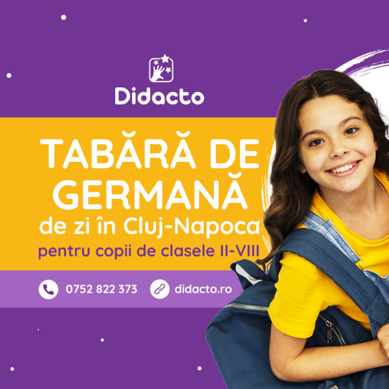 Tabara pentru copii in limba germana in Cluj-Napoca